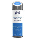 Boots High Strength Omega 3 Fish Oil 1000 mg 60 Capsules (2 month supply)