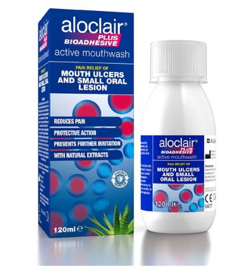Aloclair Plus Bioadhesive Mouthwash 120ml