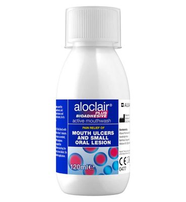 Aloclair Plus Bioadhesive Mouthwash 120ml