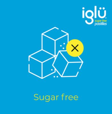 Iglü Mouth Ulcer Sugar Free Pastilles - 24 Pastilles