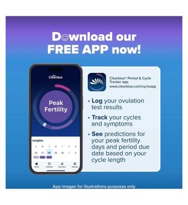 Clearblue Advanced Digital Ovulation Test Kit - 10 tests