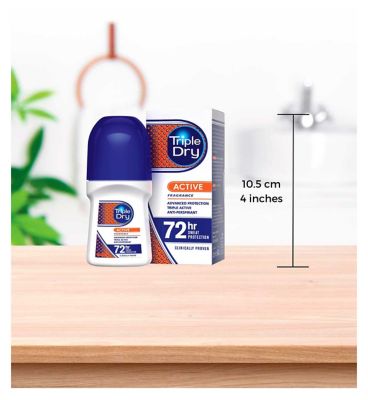 Triple Dry Active Anti-Perspirant Roll On 50ml