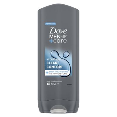Dove Men+Care Body and Face Wash Clean Comfort 400ml