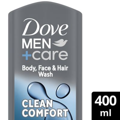 Dove Men+Care Body and Face Wash Clean Comfort 400ml