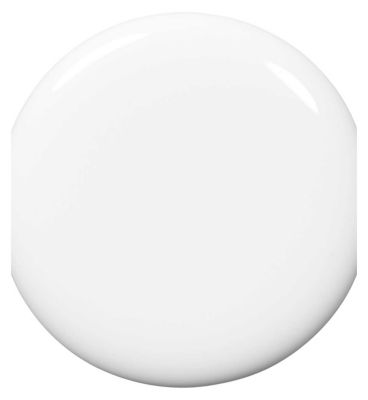 Essie Nail Polish 1 Blanc Creamy Bright White Colour, Original High Shine and High Coverage Nail Polish 13.5ml