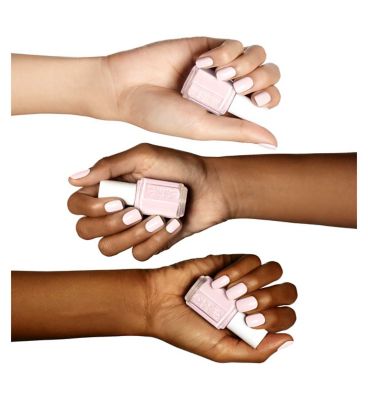 Essie Nail Polish 17 Muchi Muchi Creamy Mauve Pink Colour, Original High Shine and High Coverage Nail Polish 13.5 ml