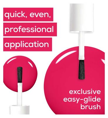 Essie Nail Polish 30 Bachelorette Bash Creamy Fuchsia Red Pink Colour, Original High Shine and High Coverage Nail Polish 13.5 ml