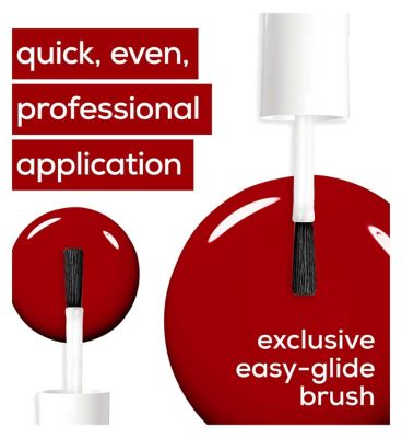 Essie Nail Polish 57 Forever Yummy Hot Creamy Red, Original High Shine and High Coverage Nail Polish 13.5 ml