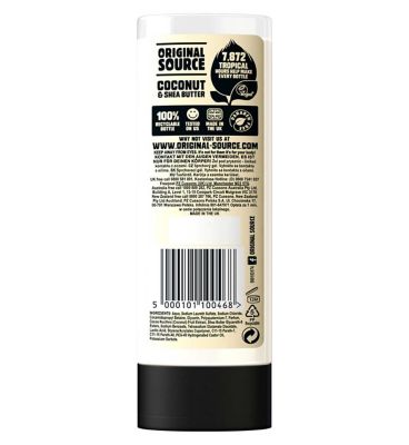 Original Source Coconut and Shea Butter Shower Gel Body Wash 250ml