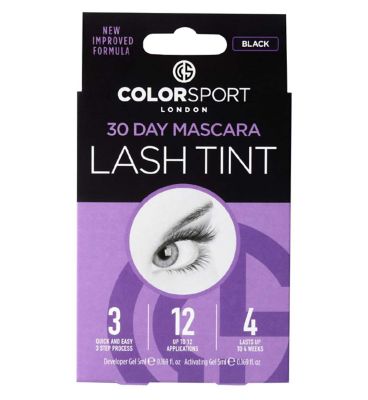 Colorsport 30 Day Mascara Black Eyelash Dye Kit