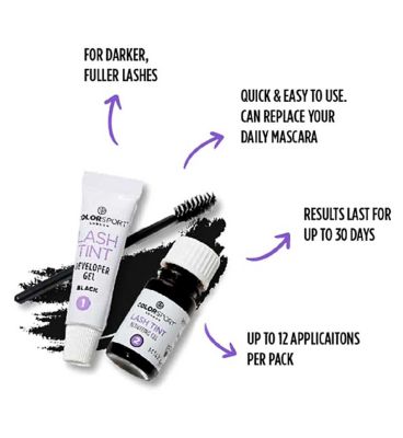Colorsport 30 Day Mascara Black Eyelash Dye Kit
