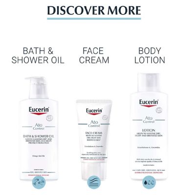 Eucerin AtoControl Face Cream for Dry Itchy Irritated Skin 50ml