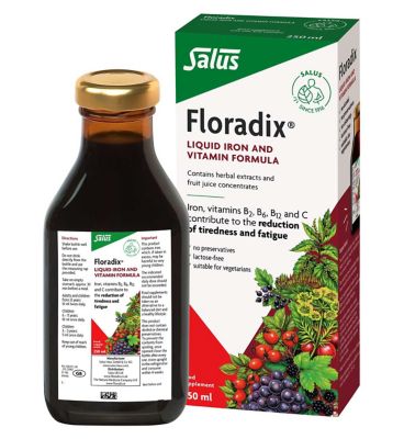 Floradix Liquid Iron and Vitamin Formula 250ml