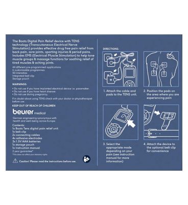 Boots TENS Digital Pain Relief