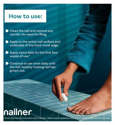 Nailner 2 in 1 Fungal Nail Treatment Brush - 5ml
