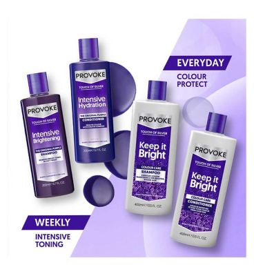 Provoke Touch of Silver Keep it Bright Colour Care Conditioner 400ml