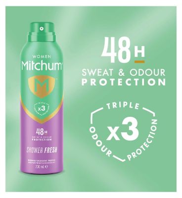 Mitchum Women Triple Odor Defense Shower Fresh 200ml