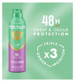 Mitchum Women Triple Odor Defense Shower Fresh 200ml