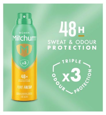 Mitchum Women Triple Odor Defense Pure Fresh 200ml