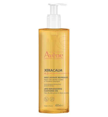 Avène XeraCalm A.D. Lipid-Replenishing Cleansing Oil for Dry, Itchy Skin 400ml