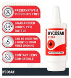 Hycosan Extra - With 0.2% Hyaluronic Acid for Soothing Relief of Severe and Persistent Dry Eyes - 225 Measured Drops