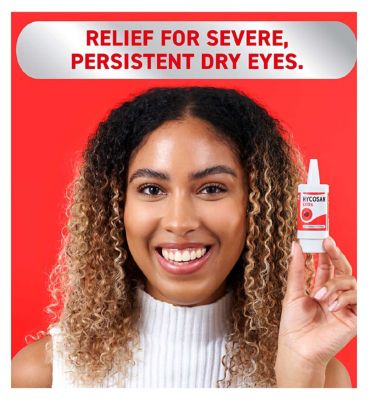 Hycosan Extra - With 0.2% Hyaluronic Acid for Soothing Relief of Severe and Persistent Dry Eyes - 225 Measured Drops