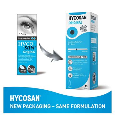 Hycosan Preservative Free Eye Drops - 7.5ml