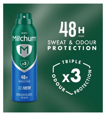 Mitchum Men Triple Odor Defense Ice Fresh 200ml