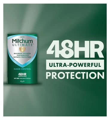 Mitchum Ultimate Cream Clean Control 45g