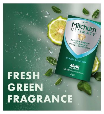 Mitchum Ultimate Cream Clean Control 45g