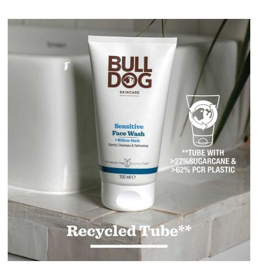 Bulldog Skincare Sensitive Face Wash 150ml