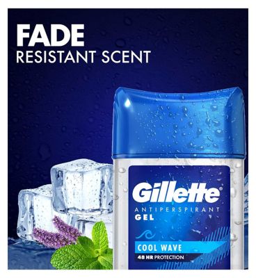 Gillette Clear Gel Cool Wave Anti-perspirant Deodorant 70ml
