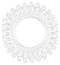 invisibobble ORIGINAL Clear Hair Ties, 3 Pack