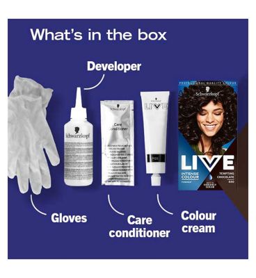Schwarzkopf LIVE Tempting Chocolate 880 Permanent Hair Dye