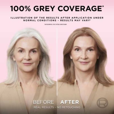 L’Oréal Paris Excellence Crème Permanent Hair Dye, Up to 100% Grey Hair Coverage, 7 Natural Dark Blonde,