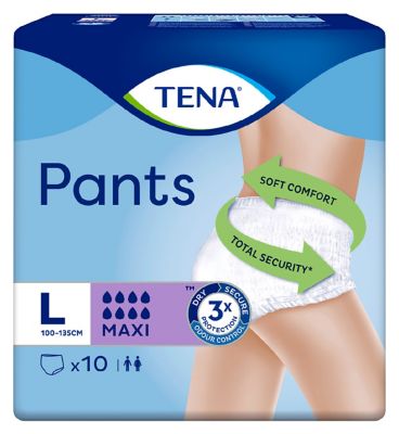 TENA Incontinence Pants Maxi Large - 10 pack