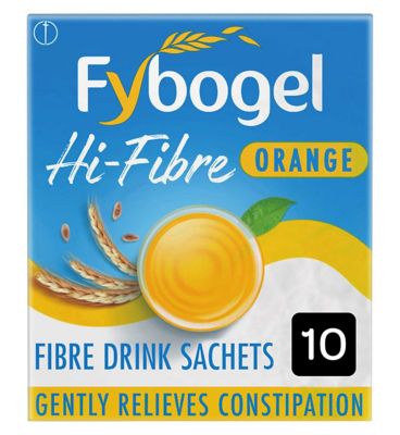 Fybogel Hi-Fibre Orange Constipation Relief 10 Sachets
