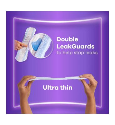 Always Discreet Incontinence Pads Plus Women Long Plus x8