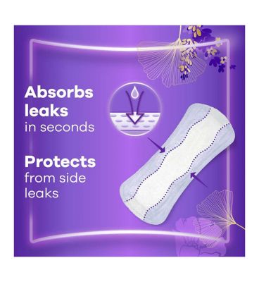 Always Discreet Incontinence Liners Long+ 20, For Sensitive Bladder