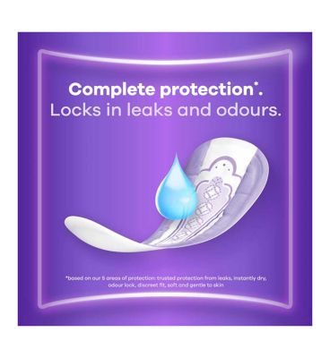 Always Discreet Incontinence Pads Small Plus For Sensitive Bladder x16