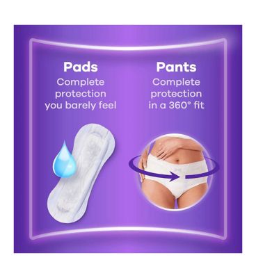Always Discreet Incontinence Pads Small Plus For Sensitive Bladder x16