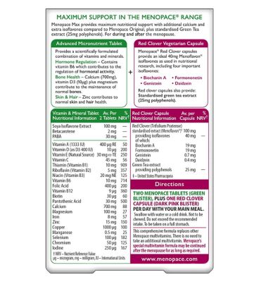 Vitabiotics Menopace Max Calcium - 28 Day Supply