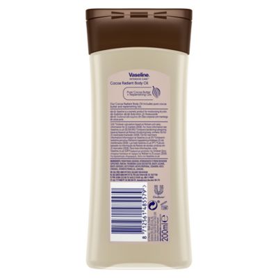 Vaseline Intensive Care Cocoa Radiant Body Oil 200 ml