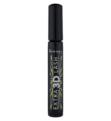 Rimmel Extra 3D Lash Volumising, Defining & Lengthening Mascara Black