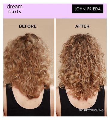 John Frieda Frizz Ease Dream Curls Air Dry Waves Styling Foam 150ml for Naturally Wavy Hair