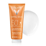 Vichy Capital Soleil Hydrating Fresh Sun Protection Milk SPF50+ for Face & Body 300ml