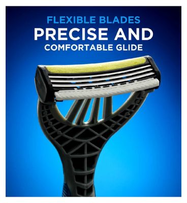 Wilkinson Sword Xtreme 3 Ultimate Men's Disposable Razors x 4, Men's Razor for Routine Shaving