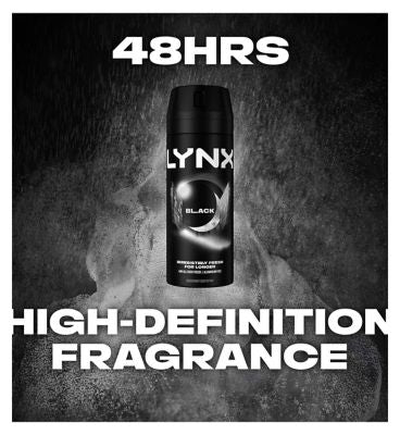 Lynx Black Deodorant Body Spray 150ml