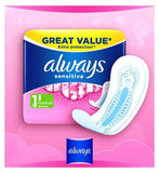 Always Sensitive Normal Ultra (Size 1) Sanitary Towels 16 Pads