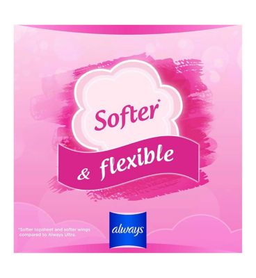 Always Sensitive Normal Ultra (Size 1) Sanitary Towels Wings 14 Pads